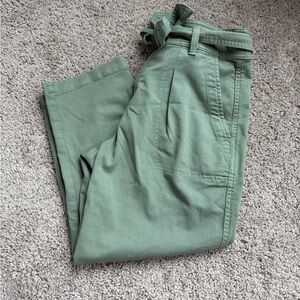 Loft Green Utility Pants, size 8P